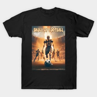 Skull of Football T-Shirt